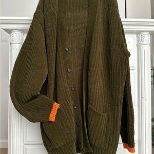 DIESEL Oversized Knit Cardigan UNISEX